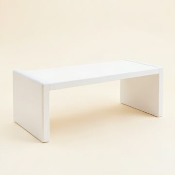 Wren Falls Indoor Bench - White (synthetic illustration; no displayed measurements)