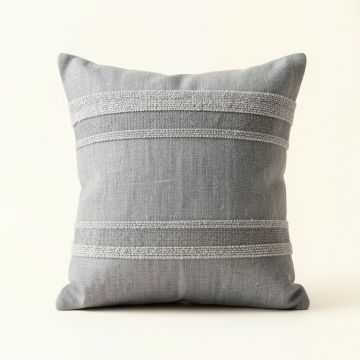 Field Bridge Filled Accent Pillow - Gray (synthetic illustration; no displayed measurements)