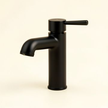 Purist Single-Handle Bathroom Sink Faucet With Straight Lever Handle (synthetic illustration; no displayed measurements)