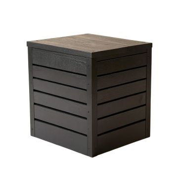 Clay Branch Closed Garden Compost Bin - Black