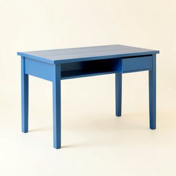 Aspen Edge Writing Desk - Blue (synthetic illustration; no displayed measurements)