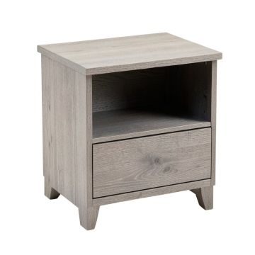 Maple Dell Nightstand - Gray
