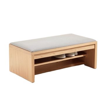Entryway Padded 10 Pair Shoe Storage Bench