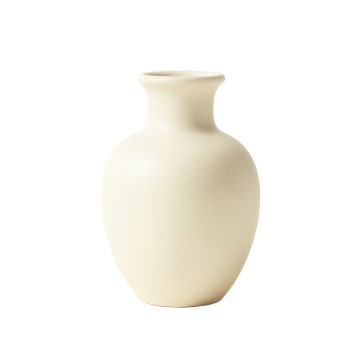 Harbor Branch Empty Decorative Vase - Ivory
