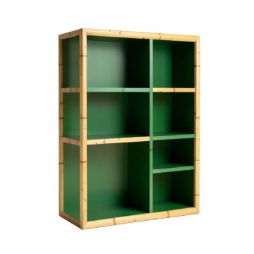 Aspen Branch Freestanding Bookcase - Green