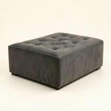 Wethington 18 '' Tufted Standard Ottoman (synthetic illustration; no displayed measurements)