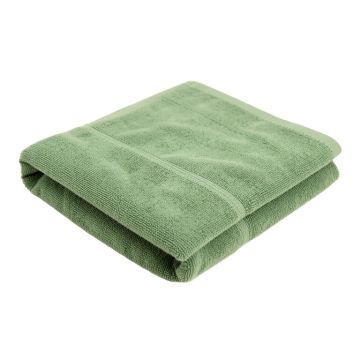 Sage Crest Bath Towel - Green