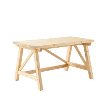 Oak Brook Empty Workshop Workbench - Ivory