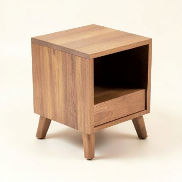 Wrenshall 4 Legs End Table With Storage (synthetic illustration; no displayed measurements)