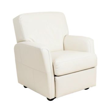 Peretsman Faux Leather Manual Recliner