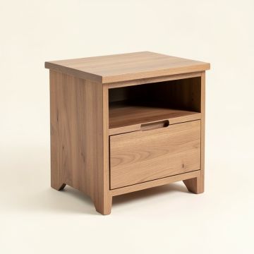 Wason End Table With Storage (synthetic illustration; no displayed measurements)