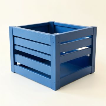 Glen Bend Empty Furniture-Style Pet Crate - Blue (synthetic illustration; no displayed measurements)