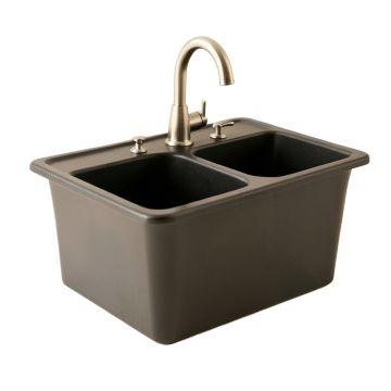 Whitehaven Smart Divide 36 '' L X 22 '' W Farmhouse Double-Bowl Kitchen Sink With Tall Apron