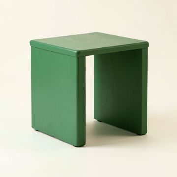 Alder Crest Side Table - Green (synthetic illustration; no displayed measurements)