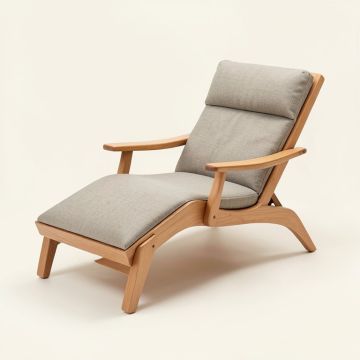 Fernley Chaise Lounge Leisure Chair Rest Sofa Chaise Lounge Couch For Indoor (synthetic illustration; no displayed measurements)