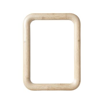 Linden Arc Framed Wall Mirror - White