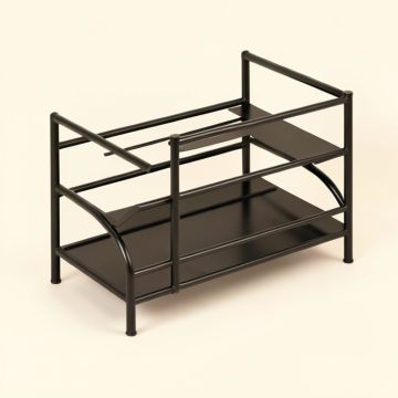 Rannie Steel Round Firewood Log Rack (synthetic illustration; no displayed measurements)