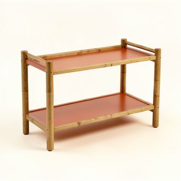 River Bluff Empty Countertop Canister Rack - Terracotta (synthetic illustration; no displayed measurements)