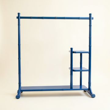 Fern Brook Empty Garment Rack - Blue (synthetic illustration; no displayed measurements)