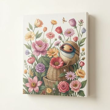 Painted Petals Xxxiv By Tristan Scott - Wrapped Canvas Graphic Art Print (synthetic illustration; no displayed measurements)