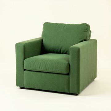 Wren Crossing Upholstered Armchair - Green (synthetic illustration; no displayed measurements)