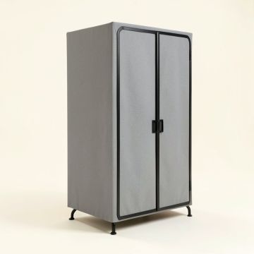 Jiles 49.99 '' W Portable Closet (synthetic illustration; no displayed measurements)