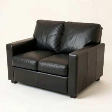 Binh 66 '' Faux Leather Pillow Top Arm Reclining Loveseat (synthetic illustration; no displayed measurements)