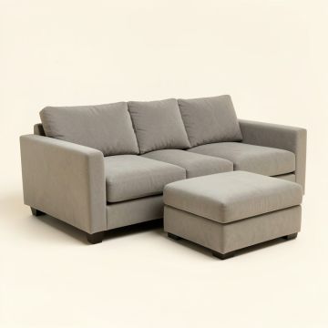 Valo 112 '' Wide Sofa & Chaise (synthetic illustration; no displayed measurements)