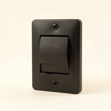 Northern Lights Over South 1-Gang Toggle Light Switch Wall Plate (synthetic illustration; no displayed measurements)
