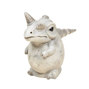 Baby Triceratops Dino Egg Statue
