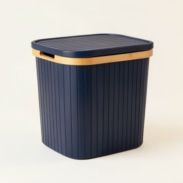 Lake Branch Laundry Hamper - Navy (synthetic illustration; no displayed measurements)