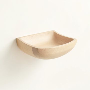 Glen Falls Wall-Mounted Cat Perch - Beige (synthetic illustration; no displayed measurements)