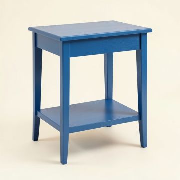 Sage Canyon Side Table - Blue (synthetic illustration; no displayed measurements)