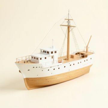 Danmark Model Ship (synthetic illustration; no displayed measurements)
