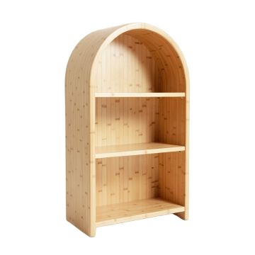 Moss Branch Freestanding Bookcase - Beige