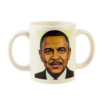 President Barack Pop Art Coffee Mug