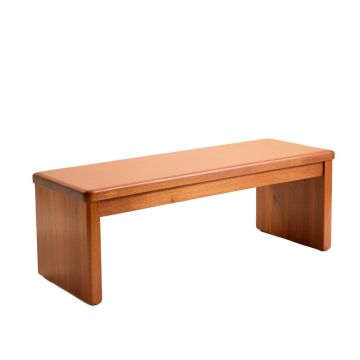 Reed Falls Indoor Bench - Terracotta (synthetic illustration; no displayed measurements)