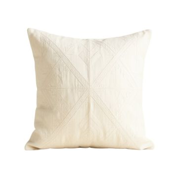 Stone Bend Filled Accent Pillow - Ivory