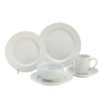 Trend Forward 12 Piece Melamine Dinnerware Set , Service For 4
