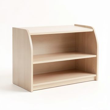 Ridge Canyon Desktop Shelving Unit - Beige (synthetic illustration; no displayed measurements)