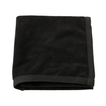 Cliff Crossing Bath Towel - Black