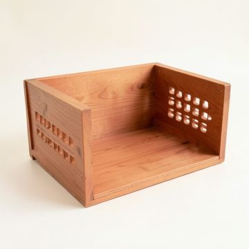 Ridge Canyon Empty Furniture-Style Pet Crate - Terracotta (synthetic illustration; no displayed measurements)