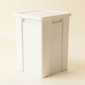 Ash Brook Closed Outdoor Storage Box - White (synthetic illustration; no displayed measurements)