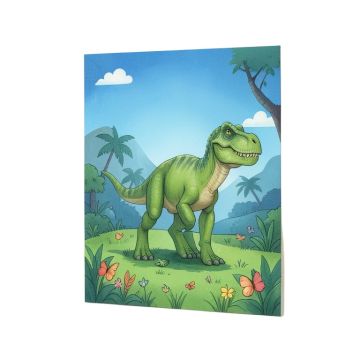 All About Dinosaurs Paper Print