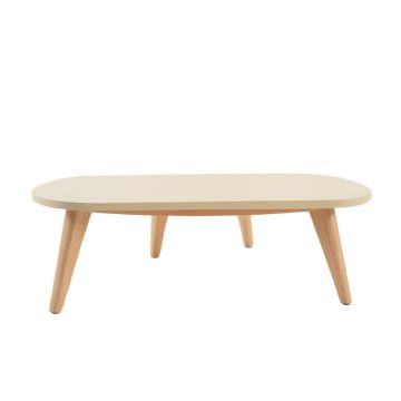 Spruce Arc Coffee Table - Beige