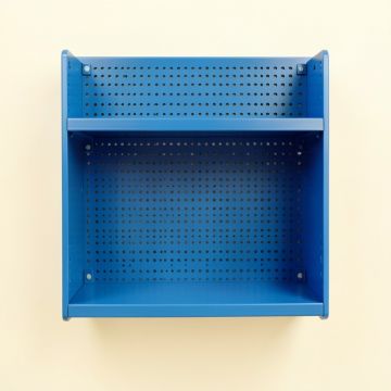 Bay Bridge Empty Wall-Mounted Tool Organizer Panel - Blue (synthetic illustration; no displayed measurements)