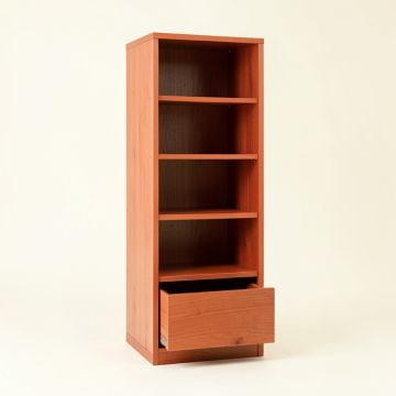 Meadow Brook Narrow Cubby Tower - Terracotta (synthetic illustration; no displayed measurements)