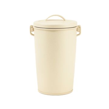 Hazel Bridge Storage Canister With Lid - Ivory
