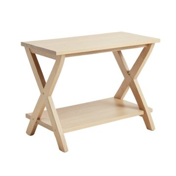 Reed Bend Side Table - Beige