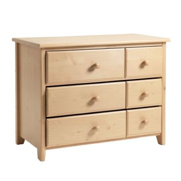 Hudson 6 Drawer Double Dresser